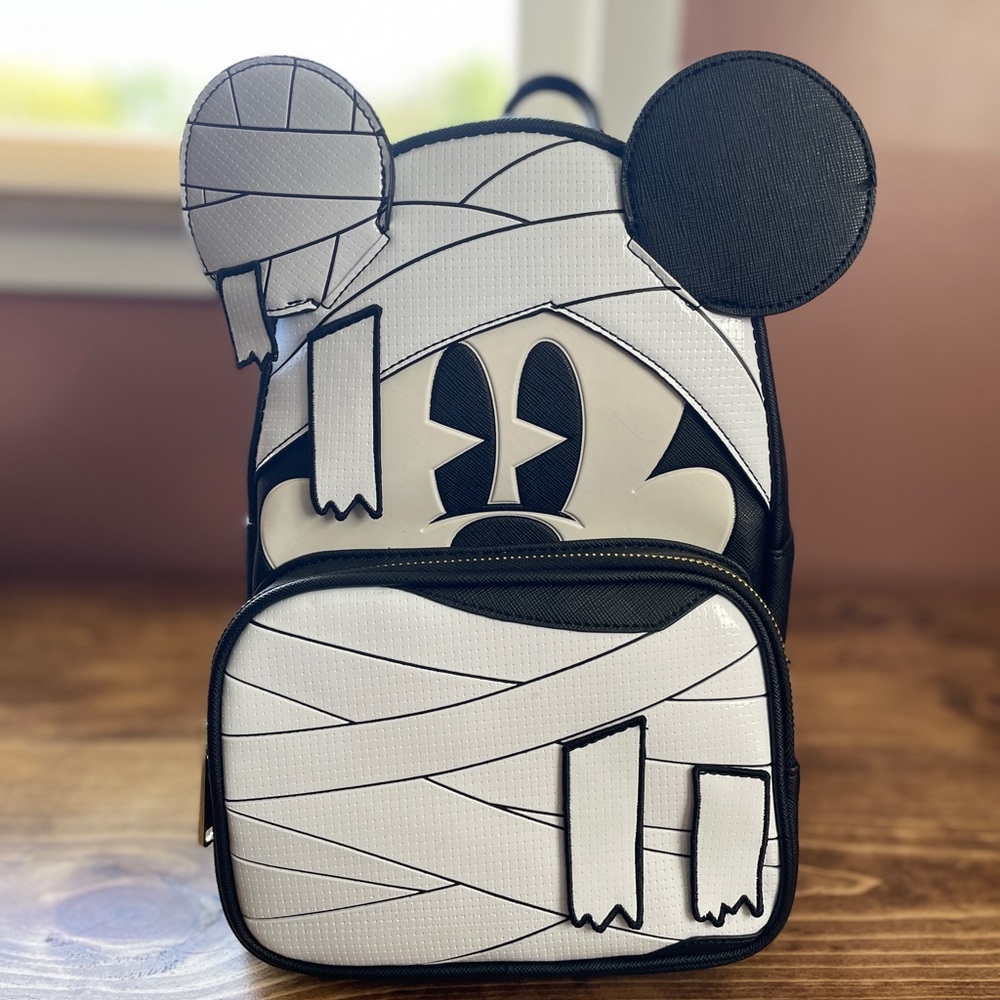 Her Universe Disney Mickey Mouse Halloween Mummy Mini Backpack Bag